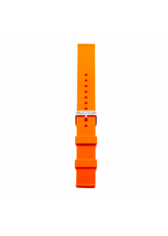Bracelet en Caoutchouc Orange